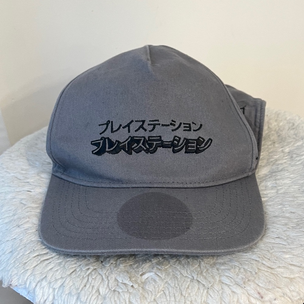 H&M Gray Cap with PlayStation Logo